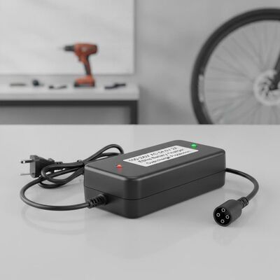 100-240V AC 54.6V 2A Ebike Battery Charger with Overcharge Protection for Electric Bike Charging